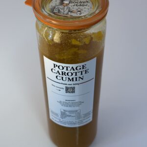 Potage carotte cumin - Goûtu Eddie Terrier 59270 Bailleul