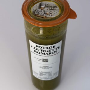 Potage courgette romarin - Goûtu Eddie Terrier 59270 Bailleul