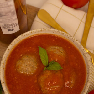 Boulettes sauce tomates maaltijd