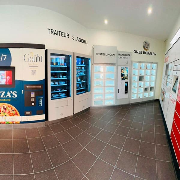 Interieur automatenshop planciusplein 8 8951 dranouter heuvelland belgique