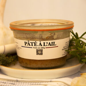 Pate ail bocaux bijgesneden