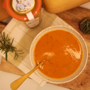 Potage de potiron maaltijd