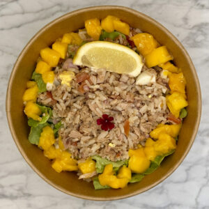 7407 poké bowl salade d'été thon mangue riz