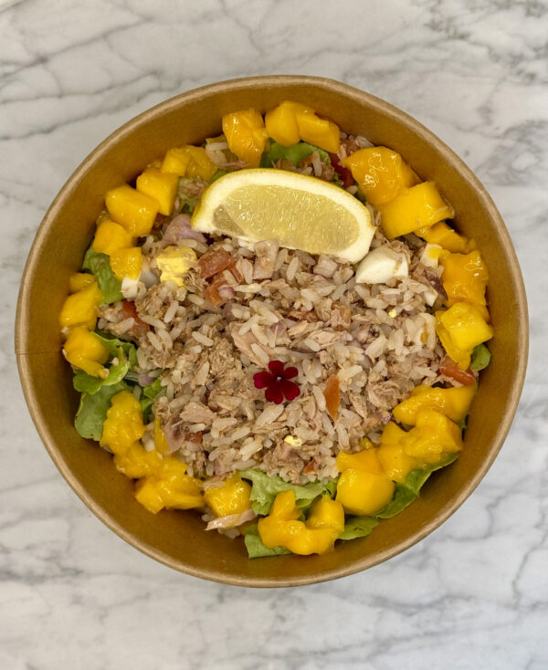 7407 poké bowl salade d'été thon mangue riz