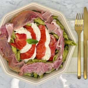 7424 Penne pesto tomate mozzarella